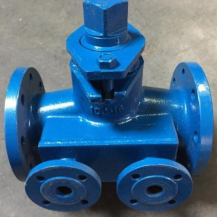 2 Way bitumen jacket plug valve