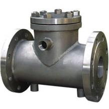 Heating steam jacket check valve