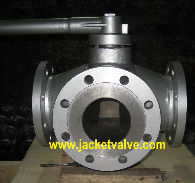 Zero leakage 3 Way jacketed plug valve 1