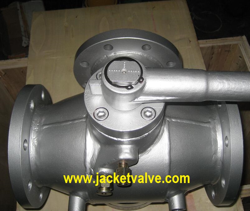 Zero leakage 3 Way jacketed plug valve 3