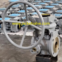 Fully jacketed sleeved plug valve