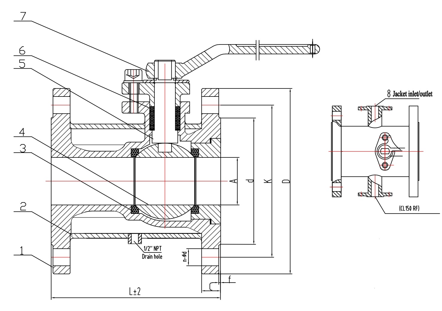 High temperature jacketed ball valve manufacturer, factory and supplier in China.