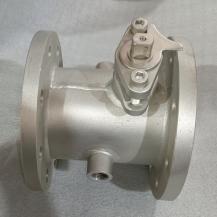 2 Way metal seated jacket ball valve